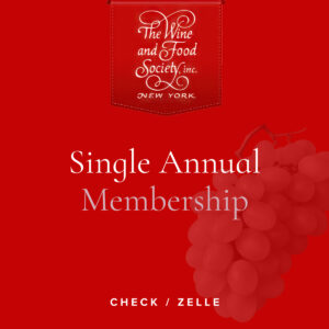 Single Annual Membership (Check/Zelle)